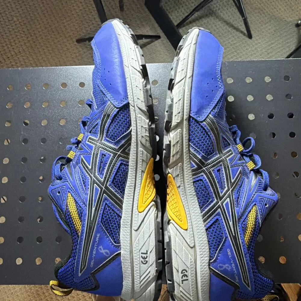 ASICS GEL Venture 8 Mens Trail Shoes 10.5 Blue